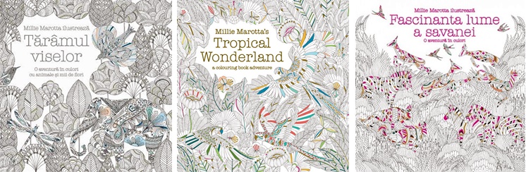 Carti de colorat pentru adulti