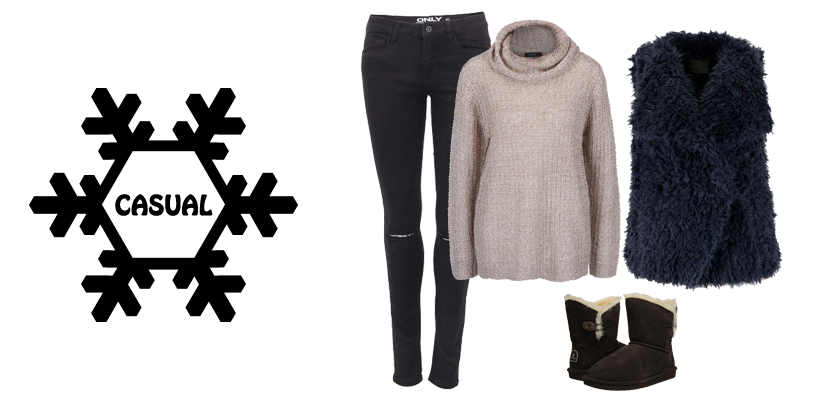 Tinuta casual penru o zi de decembrie alaturi de familie