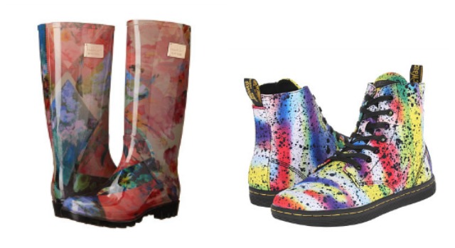 Incaltaminte dama cu imprimeu