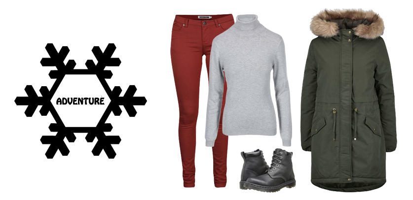 Tinuta pentru o iesire la munte in decembrie