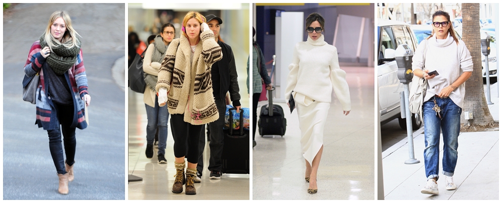 Pulovere oversized purtate de vedete