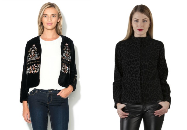 Sacouri dama catifea