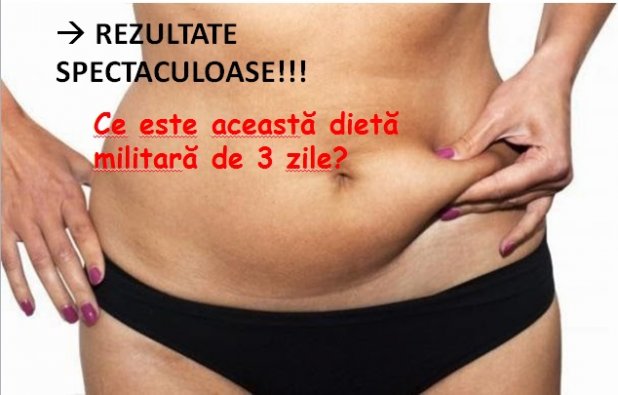 Dieta militara de 3 zile